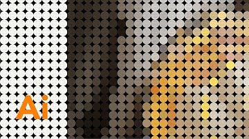 Mosaic Effect | Illustrator Tutorial