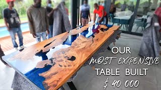 $40,000 DIY Epoxy Table Build