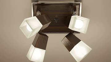 Blender ceiling lamp