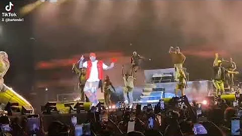 Afro nation #Amapiano Chris Brown - Monalisa full song performance