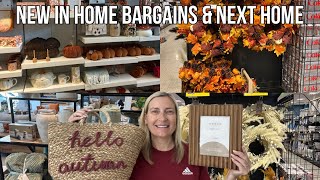 ✨NEW IN✨ HOME BARGAINS & NEXT HOME | Home Bargains Haul | Shop With Me | Autumn Decor