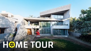 Luxury Brutalist Home in Ahmedabad, Gujarat | Beton Brut by The Grid Architects (Home Tour).