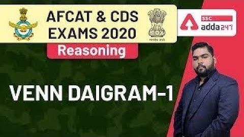 Venn Diagram (Part-1) | Reasoning | AFCAT & CDS Exams 2020