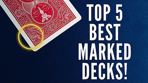 Top 5 BEST Marked Decks with Tutorials!!