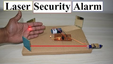 Laser Home Security System | Science Project | New School Project #science #technology