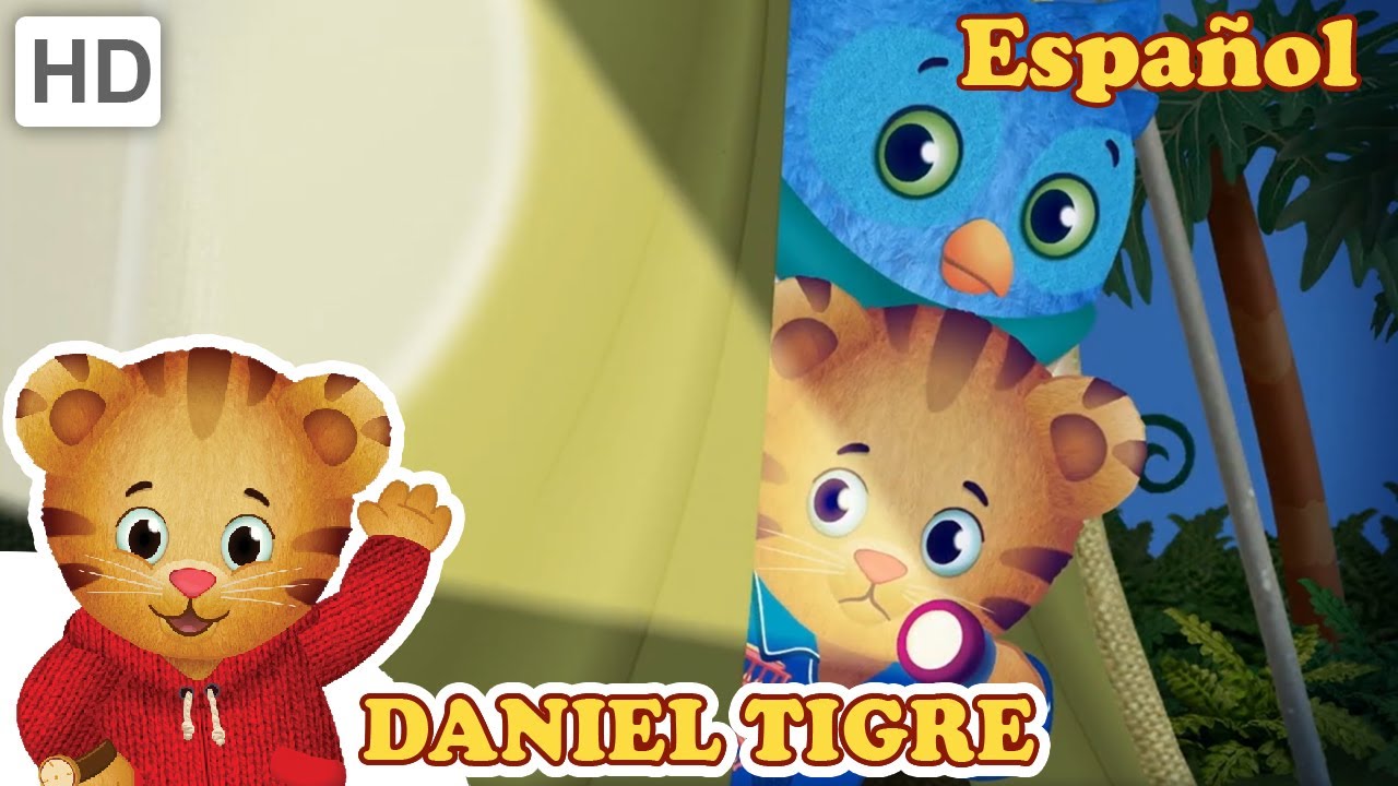 Daniel Tigre en Español Acampando en el Patio (Escena) Videos