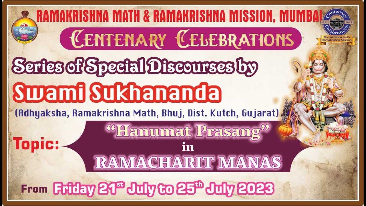Hanumat Prasang in Ramacharit Manas ; 24.07.2023 Day-4