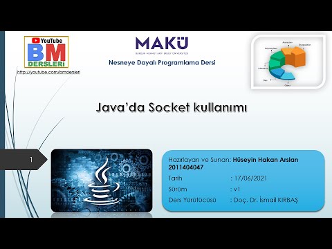 Video: Java'da TCP IP istemci soketi nedir?