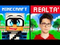 MINECRAFT MA GLI YOUTUBER DIVENTANO ULTRA REALISTICI OGNI SECONDO!