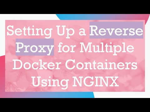 Setting Up a Reverse Proxy for Multiple Docker Containers Using NGINX