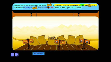 Solution to Plastelina Bags & Signs Puzzle