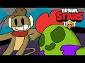 ⭐️ Spike & Hornstromp - A Normal Showdown - Brawl Stars Animation