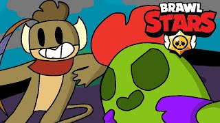 ⭐️ Spike & Hornstromp - A Normal Showdown - Brawl Stars Animation