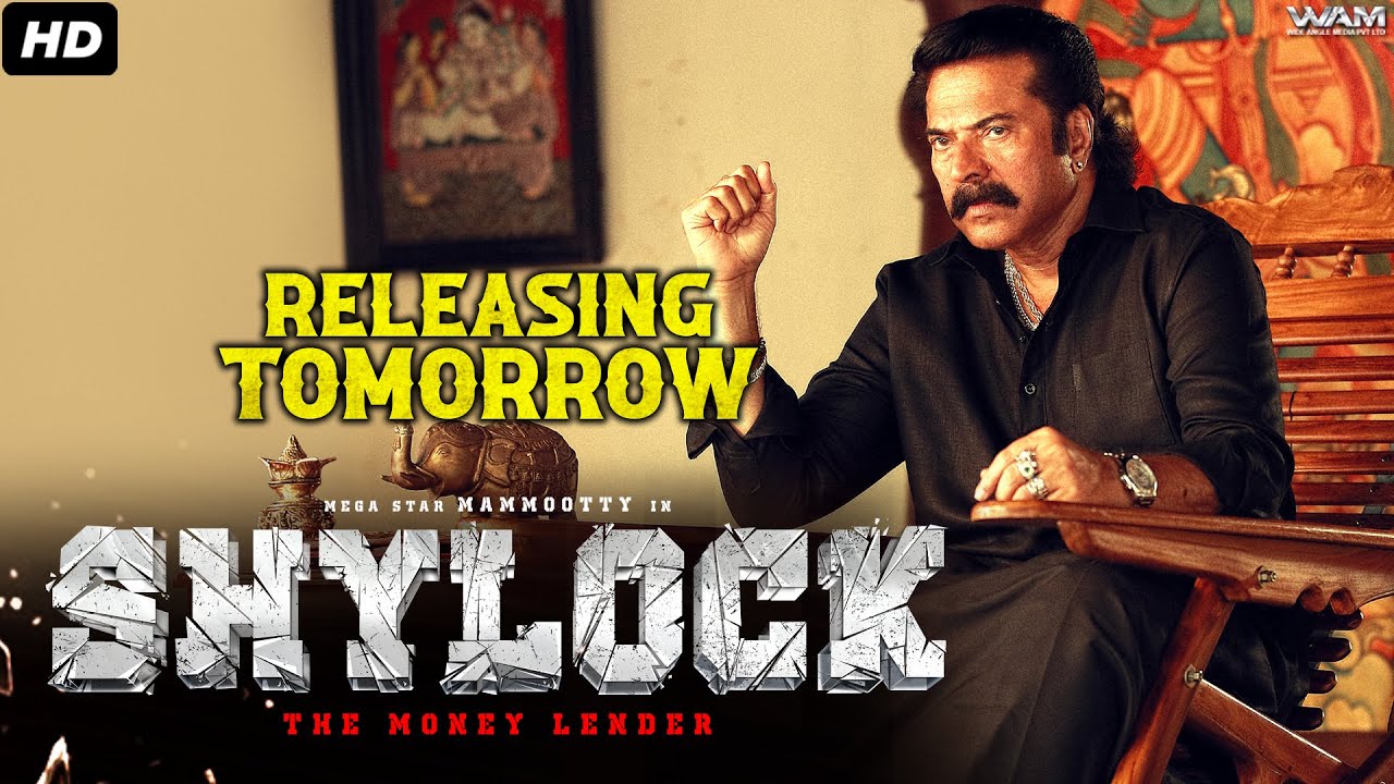 Download Mammootty's SHYLOCK (2022) Hindi Dubbed Promo | Superhit Shylock Releasing Tomorrow |Rajkiran, Meena
