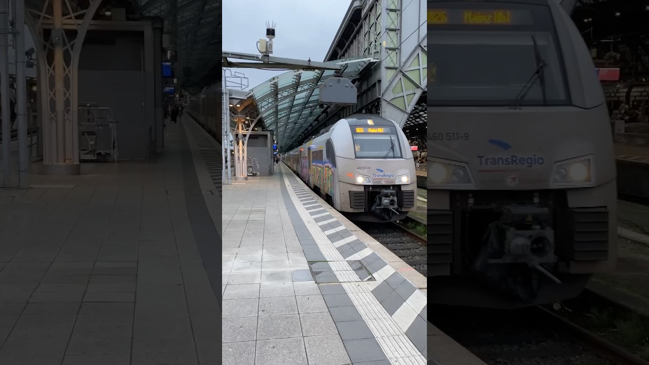 TransRegio Desiro ML Doppeltraktion f&auml;hrt in K&ouml;ln Hbf als RB26 nach Mainz mit Hecklichtgru&szlig; aus
