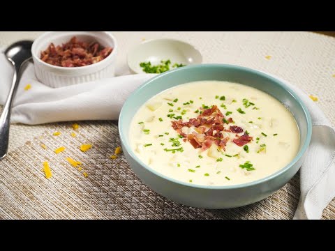 Baked Potato Soup – Modern Honey