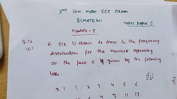 BEE301 MODULE 5| PROBABILITY