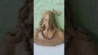 Clay sclupting # making adiyogi # Bholenath Shivratri status
