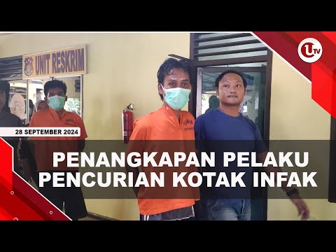 POLISI TANGKAP PELAKU PENCURIAN KOTAK INFAK DI BINTAN | U-NEWS