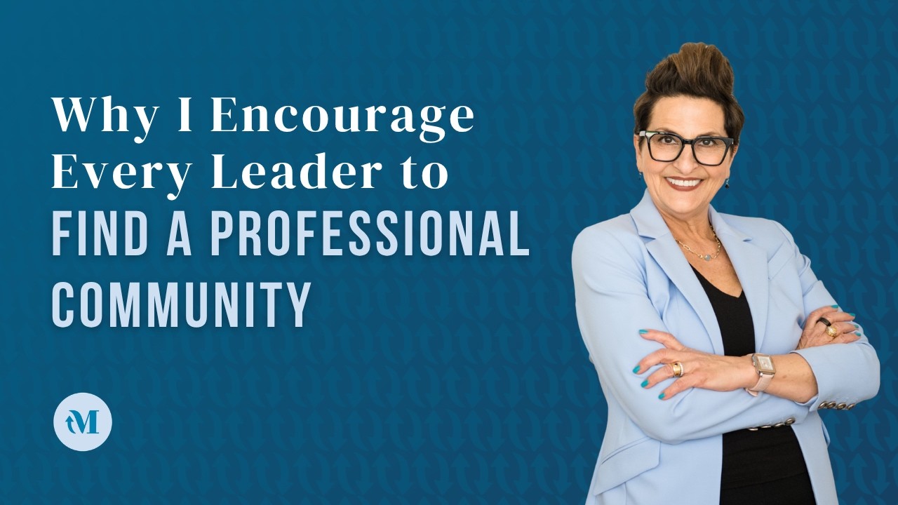 Why I Encourage Every Leader to Find a Professional Community - YouTube