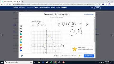 Khan Academy Graphing Quadratics In Factored Form