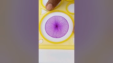 How many rotations did the pen make in total? ?? #spirograph #satisfying #shorts #2024