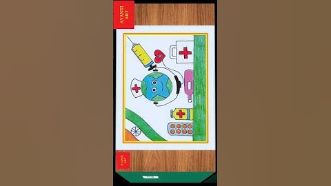 National doctor day drawing || Doctor day drawing || world doctor day poster ||  Doctor