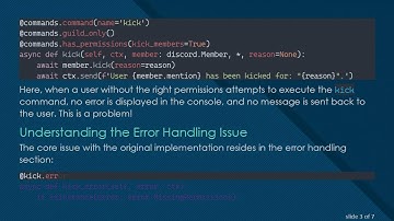 How to Properly Handle No Permission Errors in discord.py Commands
