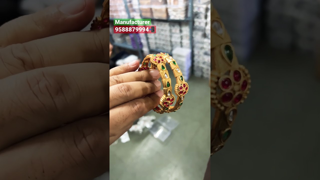 Gold plated bangle’s degine ||🔥wholesale market mumbai | 