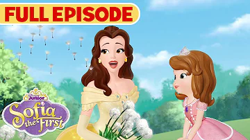 Sofia the First Meets Princess Belle Full Episode | The Amulet & the Anthem | S1 E17 |@disneyjunior