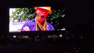 Virginia football pregame video board 2024 vs Maryland