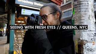 The Feeling of Street Photography in a New Environment // Taking Photos in Queens, New York City