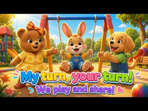 My Turn, Your Turn! 🎵 Sharing Song for Kids | Taking Turns Song | Nursery Rhymes | Kids Songs