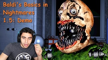 NIGHTMARE BALDI IS HIDING IN MY ROOM!!!! - Baldi