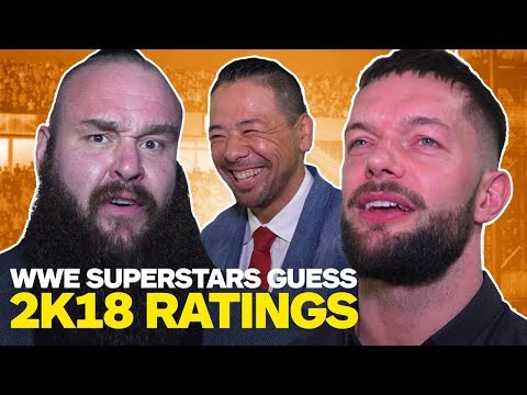 WWE Superstars Guess Their WWE 2K18 Ratings