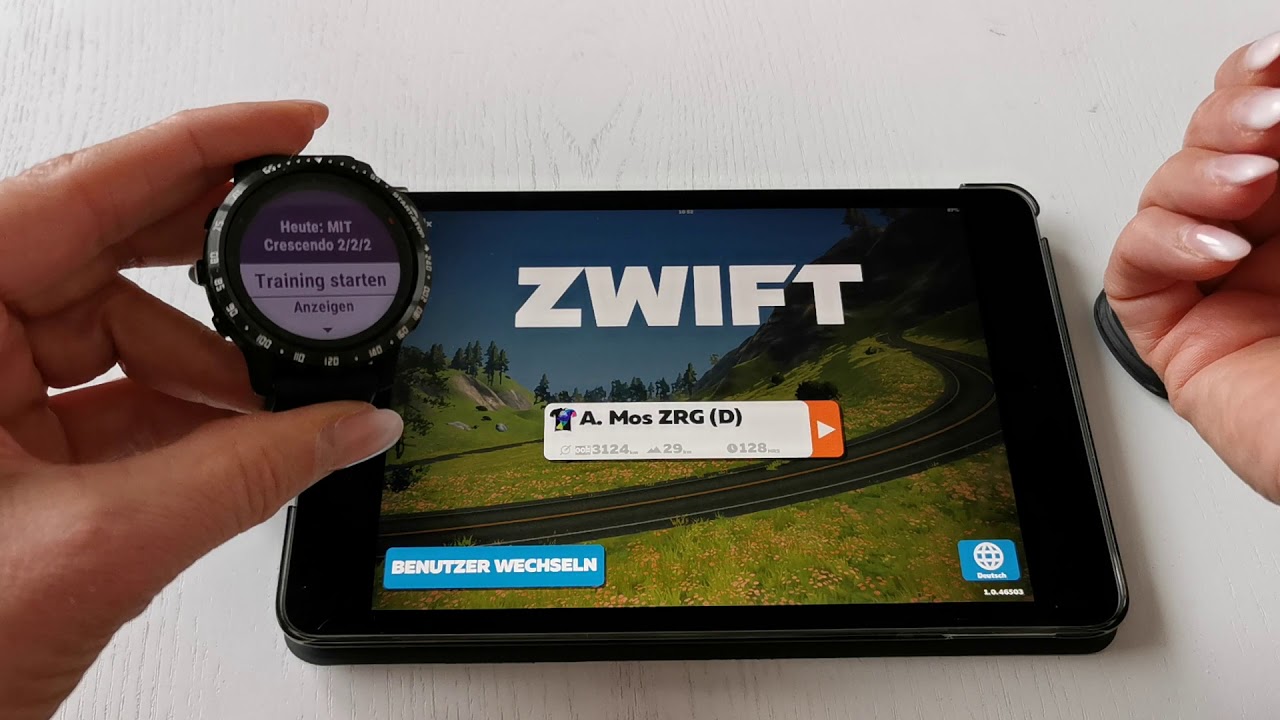 Zwift Mit Garmin Verbinden