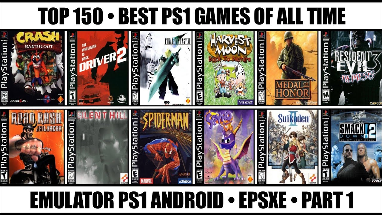 The 50 Best PS1 Games of All Time