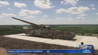 National Guard helps to renovate Atomic Annie cannon