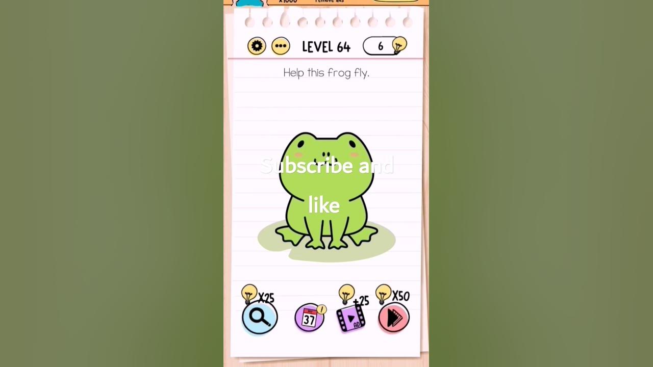 BRAIN TEST LEVEL 64 YouTube