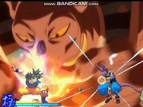 【M.U.G.E.N】孫悟空(宇宙サバイバル編)（12P）（280号）　VS　破壊神ビルス（11P）（SHELD・オカチャンマン改変）【Son Goku VS Bills】