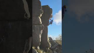 E2 5b The Sentinel Trad Top-Rope FLASH Burbage North/The Sentinel 20251102