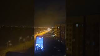 Combat Drone Crashes Into Building and Explodes