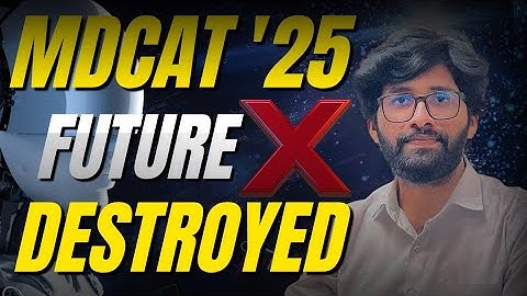 MDCAT 2025 Destroyed Future🔥| MDCAT Validity ❌ By Dr.Shahid Aziz | MDCAT 2025 Merit Crisis