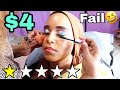 GIVING THE WORST REVIEWED MAKEUP ARTIST 4 COLOURS TO CREATE A LOOK| Worst reviewed makeup artist