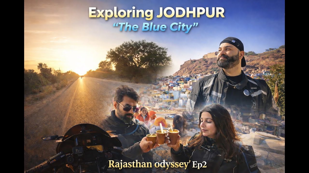 Из Голубого города в Золотую пустыню 🌅 | Поездка из Джодпура в Джайсалмер | Rajasthan Odyssey, эп...