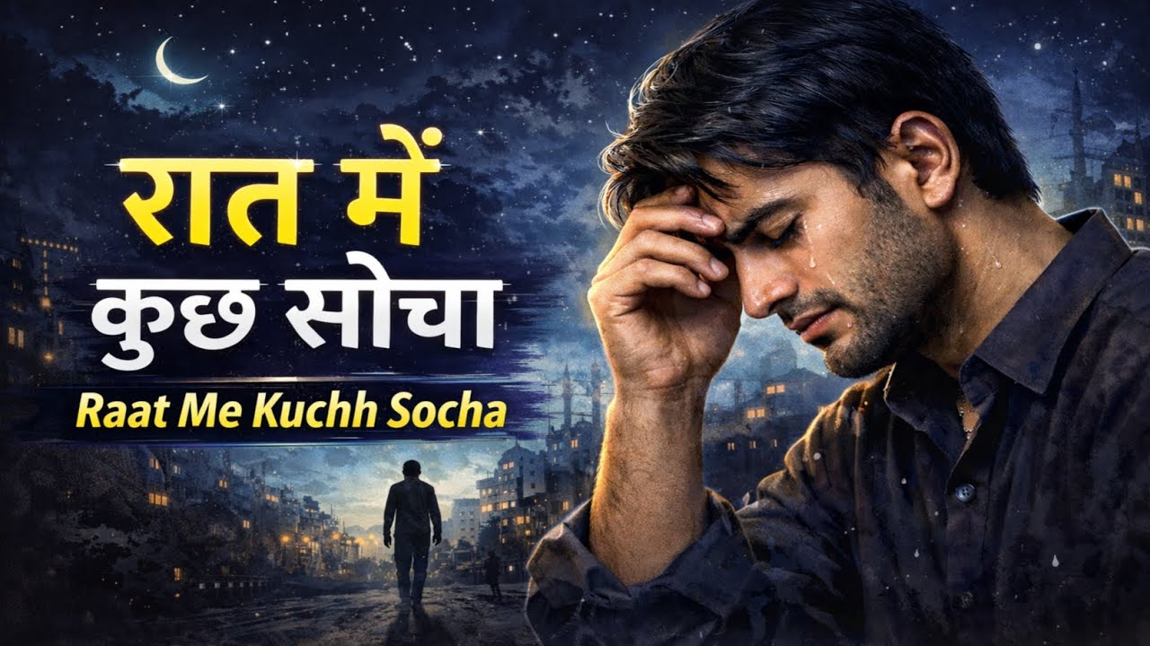 Raat Me Kuch Socha 🌙 | Heart Touching Night Song | Emotional Sad Song 2026