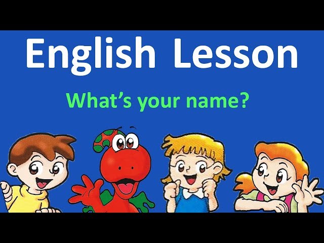 Beginner Greetings - Hello, What's Your Name