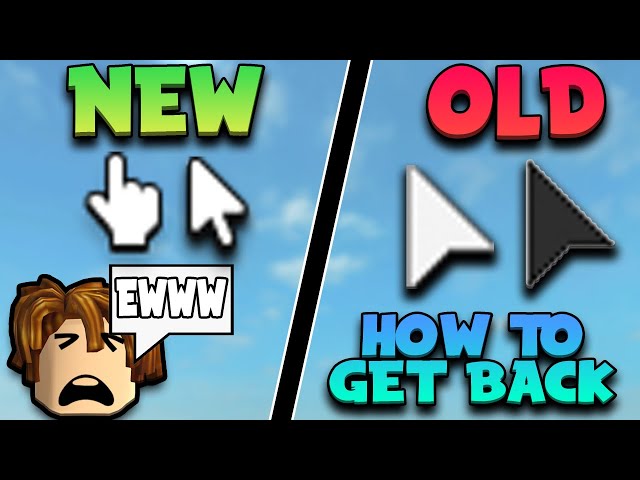 HOW TO GET THE OLD ROBLOX CURSOR!!! 