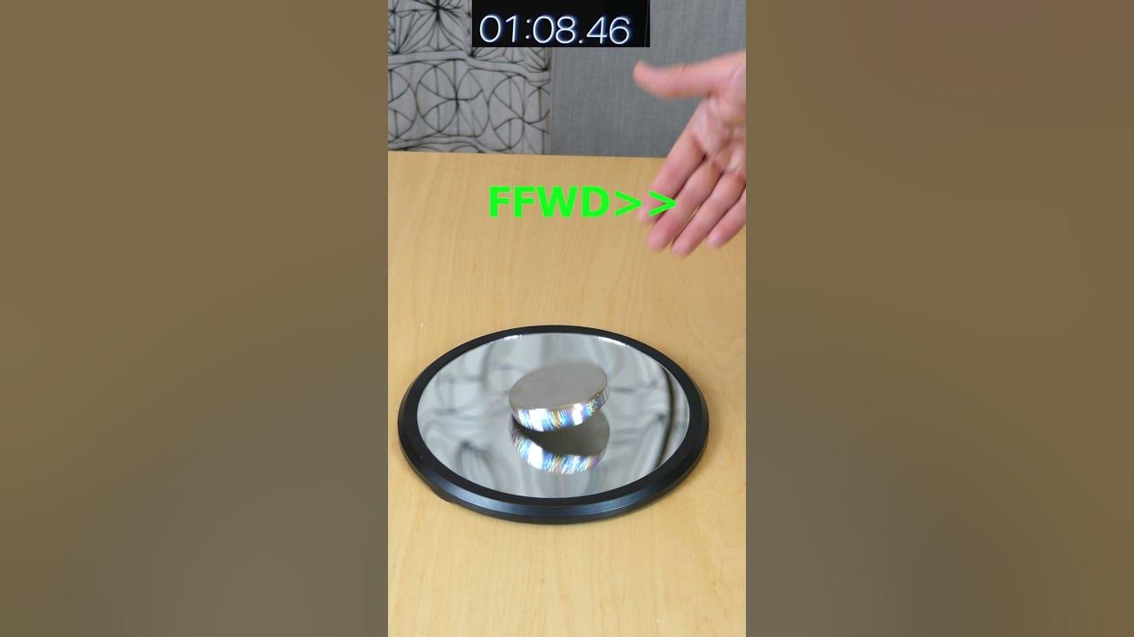 Eulers disk spinning for a loooong time youtube