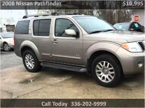 2008 Nissan Pathfinder Used Cars Greensboro NC - YouTube